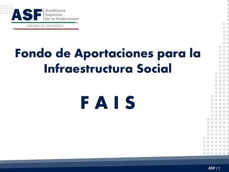 Fondo de Aportaciones para la Infraestructura Social