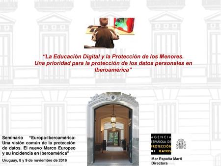 “La Educación Digital y la Protección de los Menores.
