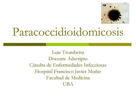 Paracoccidioidomicosis