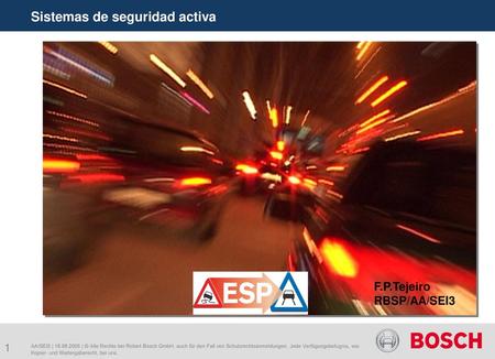 Sistemas de seguridad activa