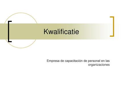 Empresa de capacitación de personal en las organizaciones