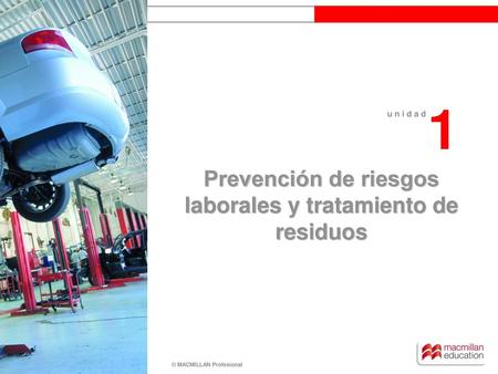 Prevención de riesgos laborales y tratamiento de residuos