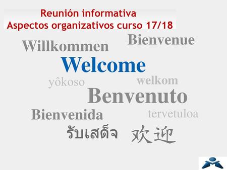 Aspectos organizativos curso 17/18