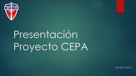 Presentación Proyecto CEPA
