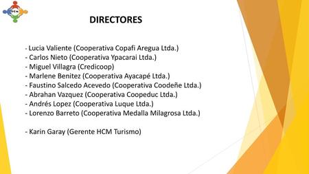 DIRECTORES - Carlos Nieto (Cooperativa Ypacarai Ltda.)