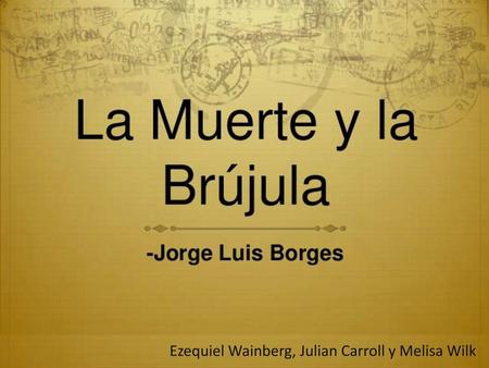 Ezequiel Wainberg, Julian Carroll y Melisa Wilk
