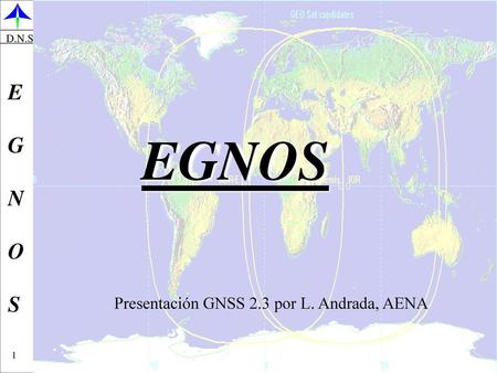 Presentación GNSS 2.3 por L. Andrada, AENA