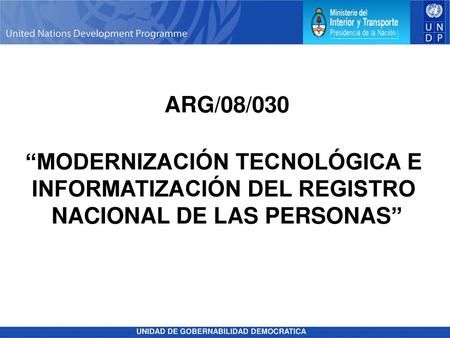 “MODERNIZACIÓN TECNOLÓGICA E INFORMATIZACIÓN DEL REGISTRO