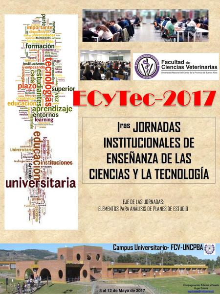 ECyTec-2017 Iras JORNADAS INSTITUCIONALES DE