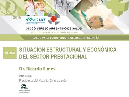 SITUACIÓN ESTRUCTURAL Y ECONÓMICA DEL SECTOR PRESTACIONAL