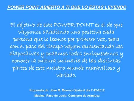 POWER POINT ABIERTO A TI QUE LO ESTAS LEYENDO