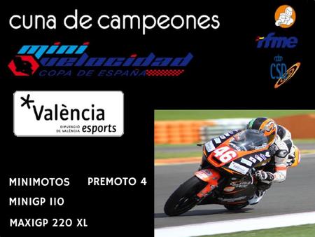 Información general Cuna de Campeones es un Campeonato de ámbito nacional que consta de 6 pruebas a lo largo de los mejores circuitos de toda España. Los.