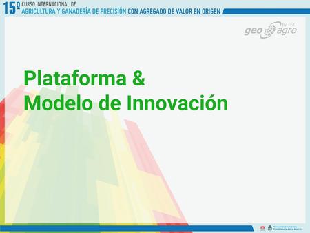 Plataforma & Modelo de Innovación