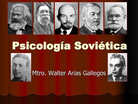 Mtro. Walter Arias Gallegos