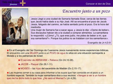 Encuentro junto a un pozo