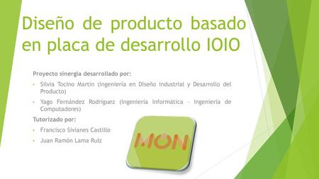 Diseño de producto basado en placa de desarrollo IOIO