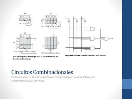 Circuitos Combinacionales