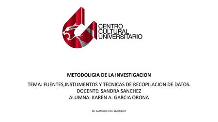 METODOLIGIA DE LA INVESTIGACION