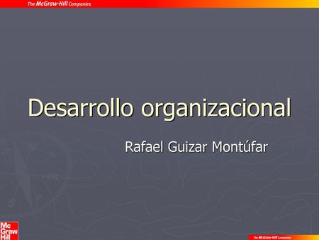 Desarrollo organizacional
