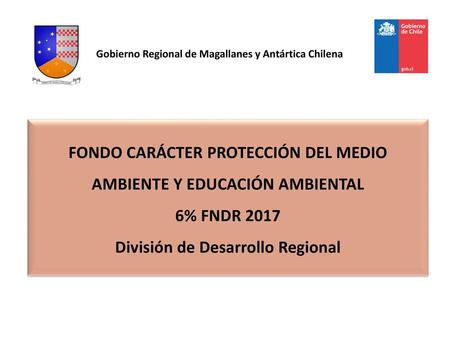 Gobierno Regional de Magallanes y Antártica Chilena