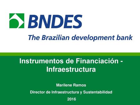 Instrumentos de Financiación - Infraestructura