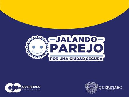 En atención a las peticiones presentadas por habitantes del municipio de Querétaro, presentamos una propuesta que tiene la finalidad de reforzar la seguridad.