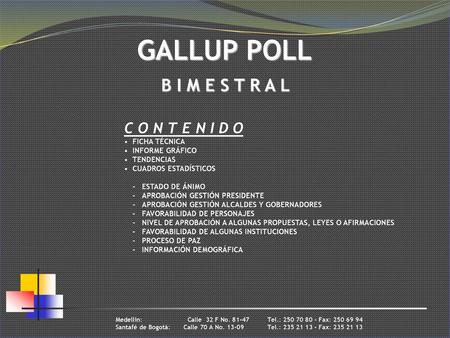Medellín: Calle 32 F No Tel.: Fax: