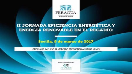 OFICINA DE IMPULSO AL MERCADO ENERGÉTICO ANDALUZ (OIME)