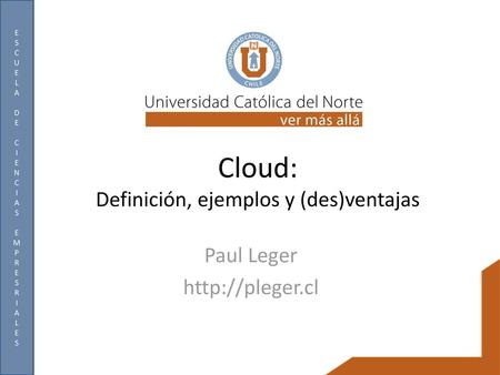Cloud: Definición, ejemplos y (des)ventajas