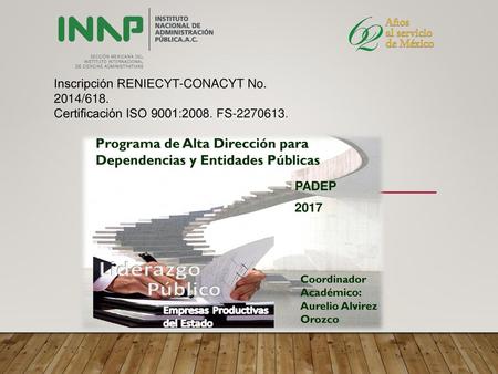 Programa de Alta Dirección para Dependencias y Entidades Públicas