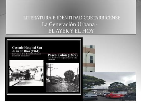  La generación urbana ( )