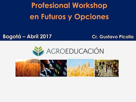 Profesional Workshop en Futuros y Opciones