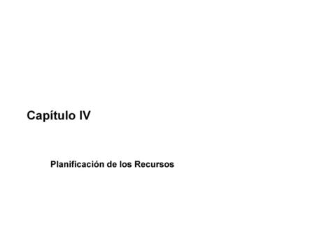 Programa Maestro de la Producción (MPS)