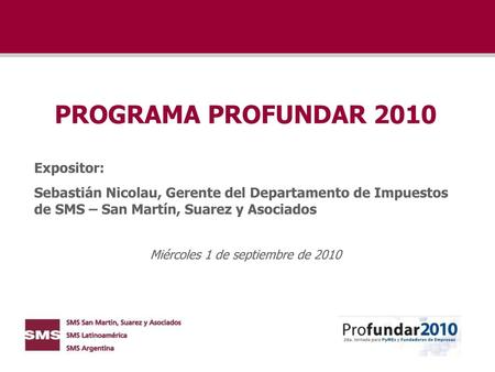 Miércoles 1 de septiembre de 2010