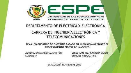 DEPARTAMENTO DE ELECTRICA Y ELECTRÓNICA