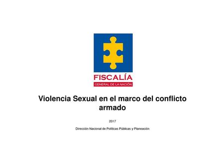 Violencia Sexual en el marco del conflicto armado