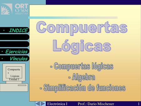 - Simplificación de funciones