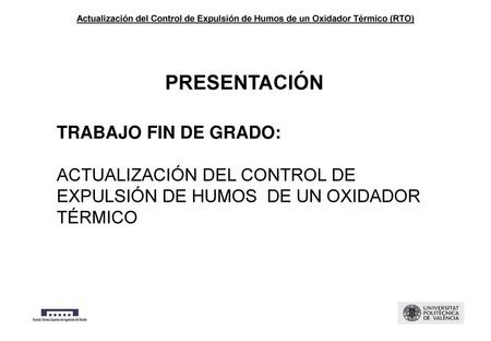 PRESENTACIÓN TRABAJO FIN DE GRADO: