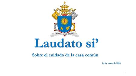 Sobre el cuidado de la casa común