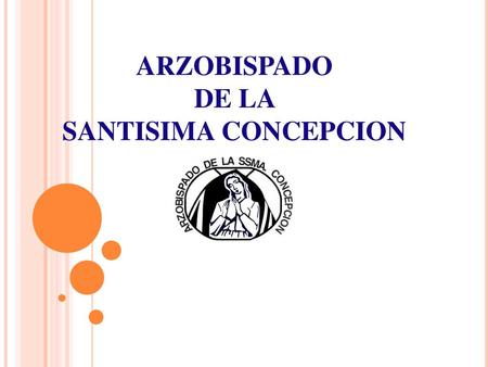 ARZOBISPADO DE LA SANTISIMA CONCEPCION