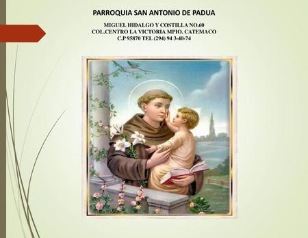 PARROQUIA SAN ANTONIO DE PADUA