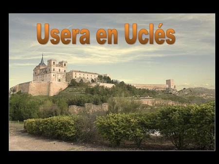 Usera en Uclés.