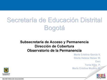 Secretaría de Educación Distrital Bogotá