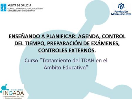 Curso “Tratamiento del TDAH en el Ámbito Educativo”