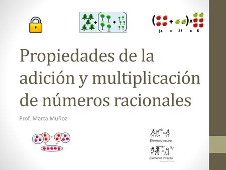 Propiedades de la adición y multiplicación de números racionales