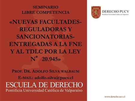 SEMINARIO LIBRE COMPETENCIA