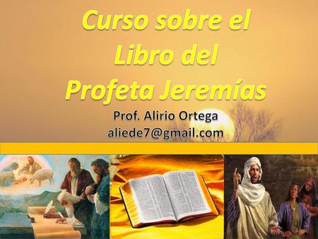 Curso sobre el Libro del Profeta Jeremías