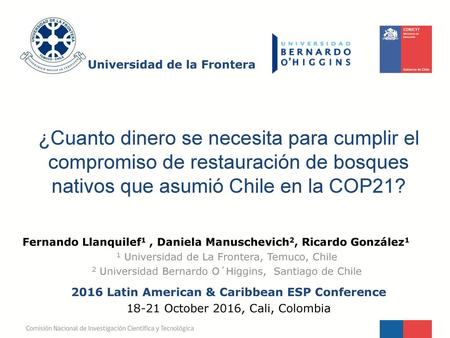 2016 Latin American & Caribbean ESP Conference