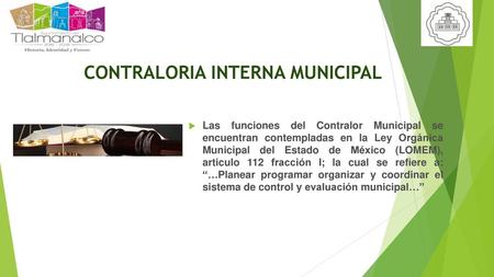 CONTRALORIA INTERNA MUNICIPAL