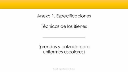 Anexo 1. Especificaciones